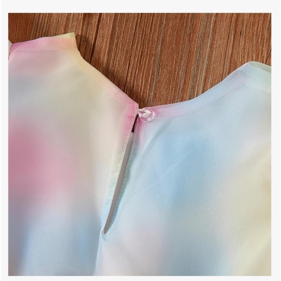 NWT  PATPAT Toddler Girl Tutu Dress Floral Cami Mesh Dresses - Picture 2 of 6